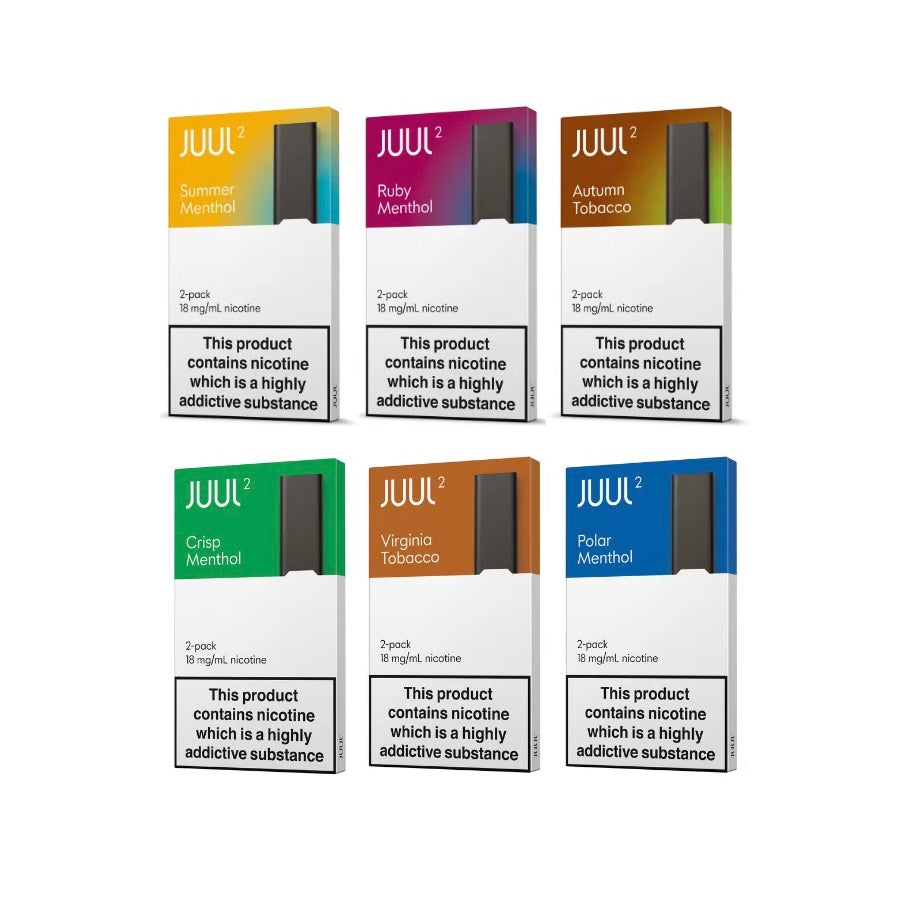 Juul Pods 2-pack Price JUUL 2 Starter Kit with Virginina Tobacco & Crisp Menthol Pods JUUL2 pods Vapejo | Vape in Jordan Juul Pods 2-pack Price JUUL 2 Starter Kit with Virginina Tobacco & Crisp Menthol Pods JUUL2 pods Vapejo | Vape in Jordan