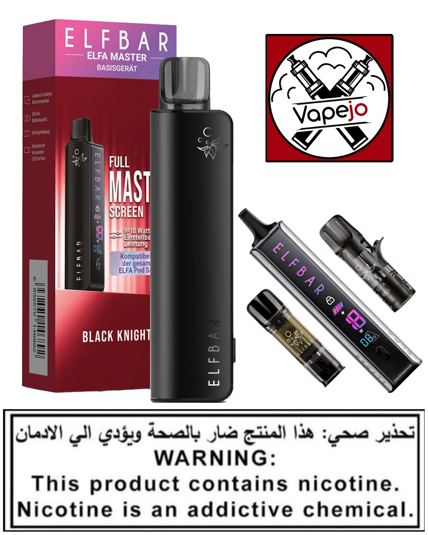 Elfbar Elfa Master with LED screen