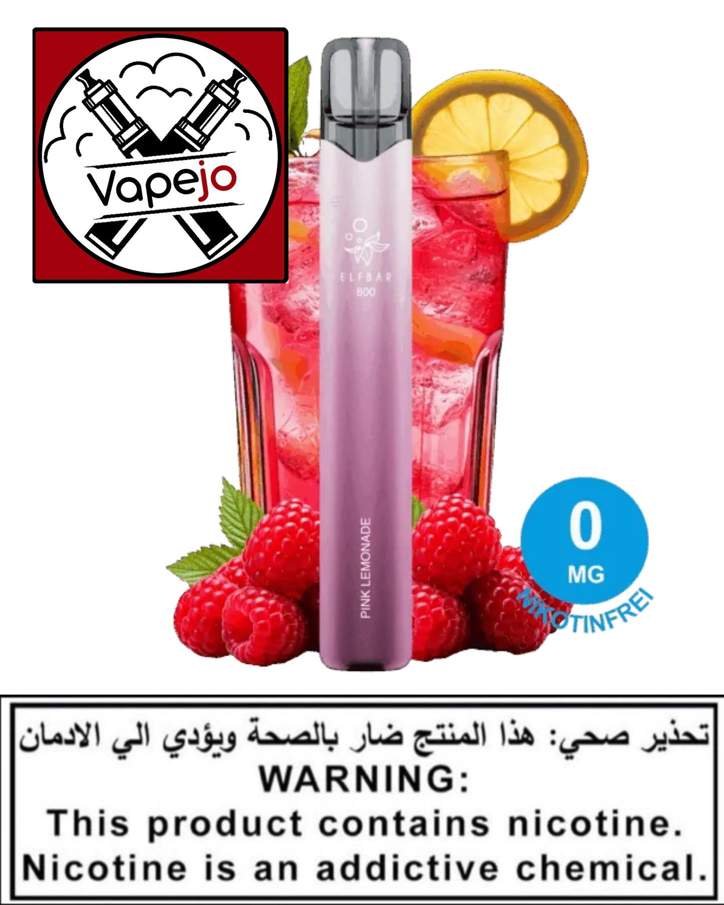 ELFBAR 800 – 0mg Free Nicotine