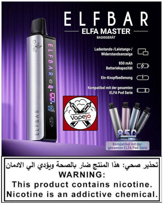 Elfbar Elfa Master with LED screen
