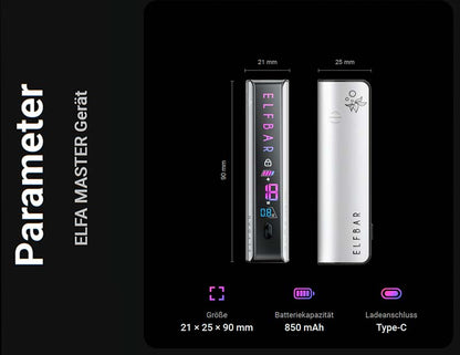 Elfbar Elfa Master with LED screen