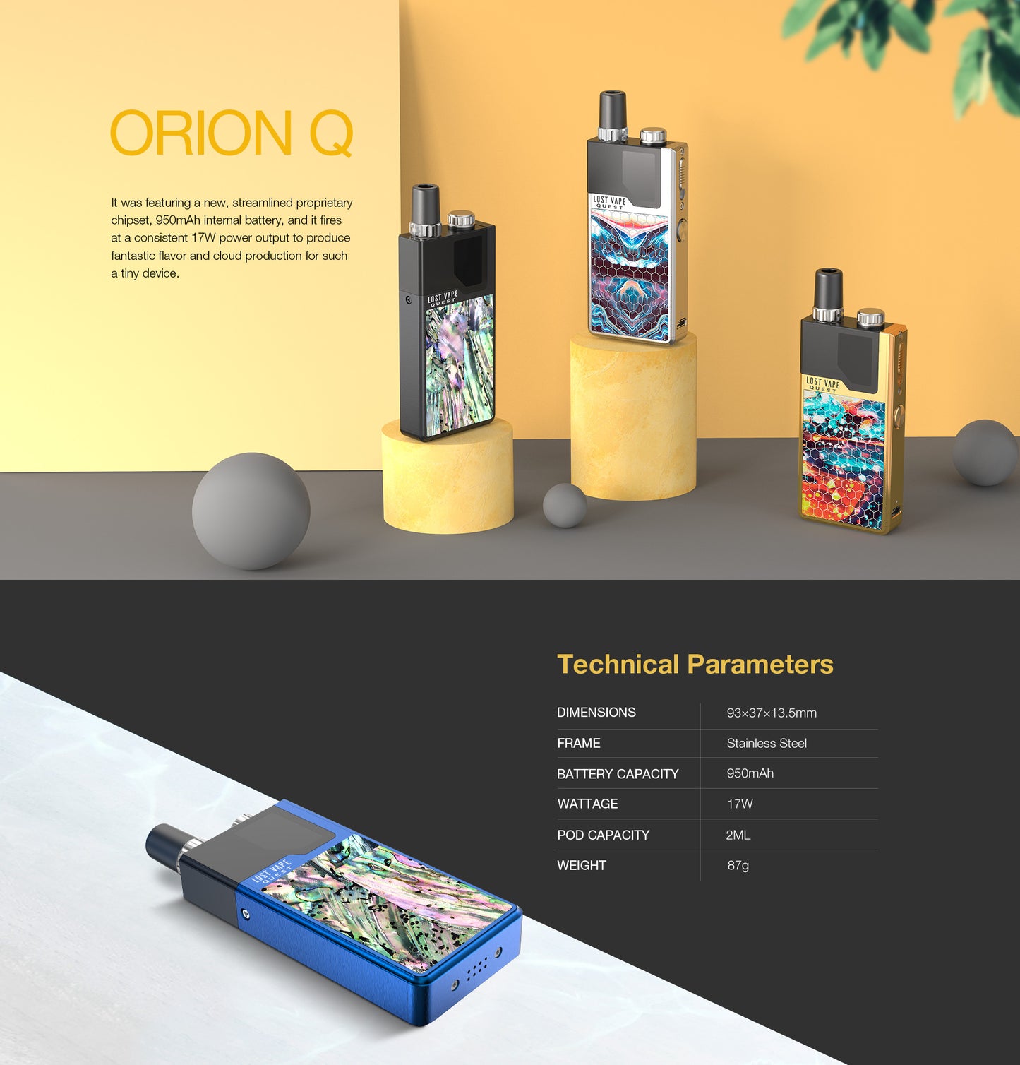 LOST VAPE ORION Q 17W